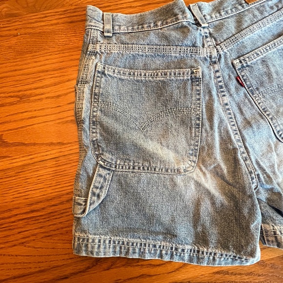 Girls Six 14 Levis Denim Shorts  High waist - Picture 11 of 11